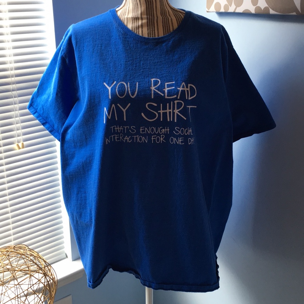 Blue T-shirt